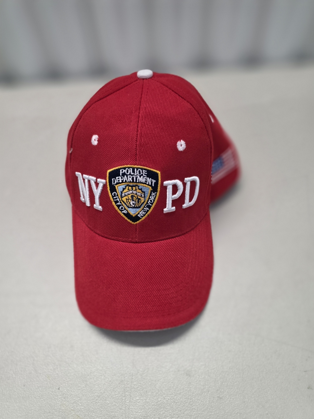 NYPD Police Department City of NY Baseball Cap Red One Size NWOT